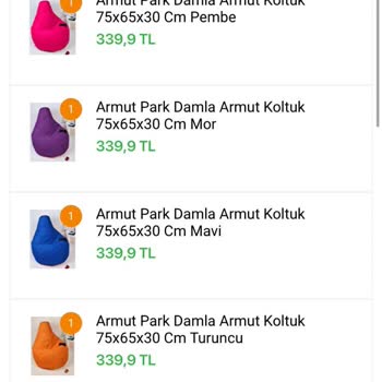 Koçtaş Armut Koltukların Kalitesizliği
