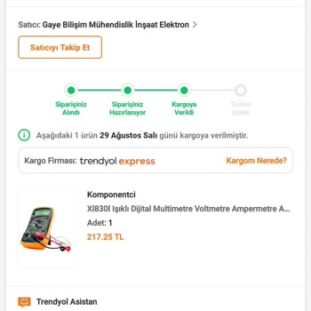 Trendyol Ürün Teslim Etmedi