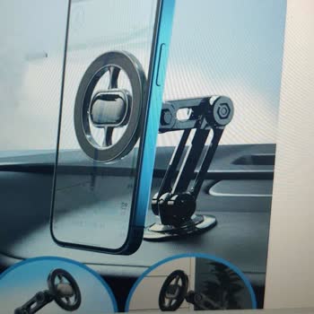 Modarika.com Full Manyetik Metalik Premium Araç Telefon Tutucu