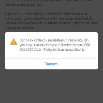 Enpara Kredi Kartı Vermiyor