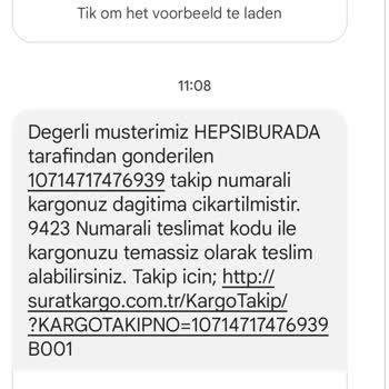 Sürat Kargo Eve Teslim Etmiyor