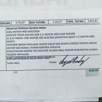 Hyundai Kona Yetkili Servis İhmali Motor Arızası Ve İkame Araç