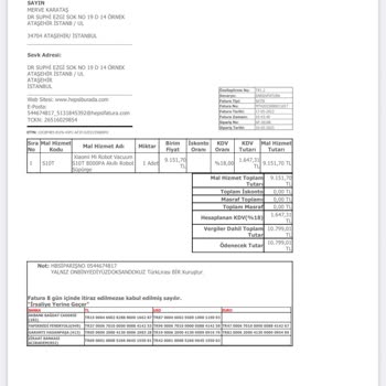 Mt Bilişim Teknoloji S10 T Robot Silme Yapmıyor Firma Kabullenmiyor