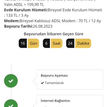 Millenicom İnternet Hizmeti Abonelik