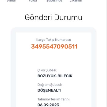 Aras Kargo Kargo Teslim Süresi