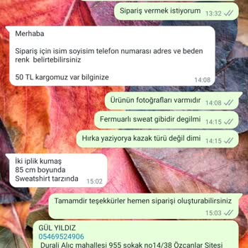 Eflatun Collection Yanlış Ürün Gönderimi