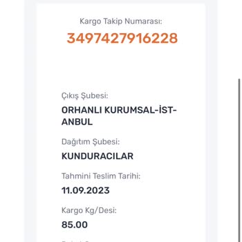 Aras Kargo Kargo Teslim Edilmiyor