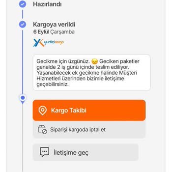 Yurtiçi Kargo @Hepsiburada @kiperin Alışverişi Kargo Kayıp Kimse Sorunu Çözmüyor