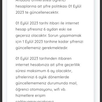 Anadolu Üniversitesi Öğrenci Otomasyonuna Erişim