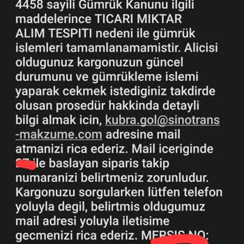 Gümrük Ve Ticaret Bakanlığı, Aliexpress, Sinotrans