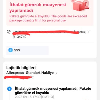 Gümrük Ve Ticaret Bakanlığı, Aliexpress, Sinotrans