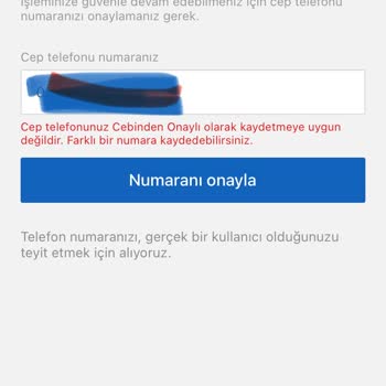 Sahibinden.com Kendi Numaramla İlan Koymama Müsaade Etmiyor