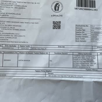 Vakko Tshirt Renk Değişimi