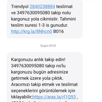 Kırşehir Merkez Aras Kargo Alakasız