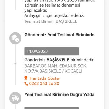MNG Başiskele Kargo Dağıtıma Çıkmıyor