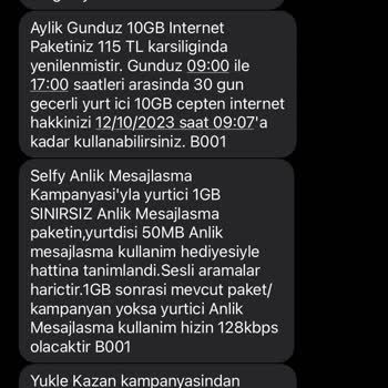 Türk Telekom Hediye Paketimi Kullanamıyorum