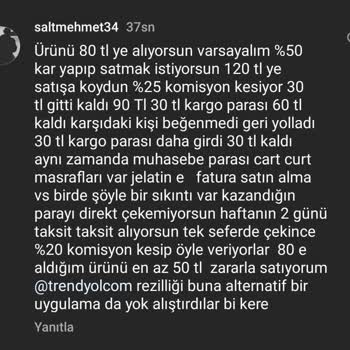 Trendyol Satıcısının Trendyol AA Sitemi