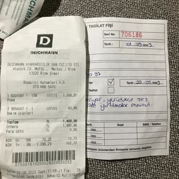 Deichmann’dan Alınan Puma Marka Ayakkabı Gıcırdıyor Ve Boya Veriyor