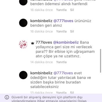 Dolap İade Ve Benden Alınan Fazla Ücret Ve Mağduriyetim