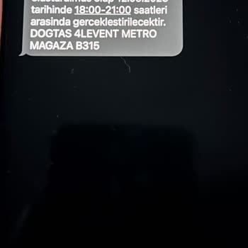 Doğtaş Mobilya  Randevu Verilen Saatte Evde Olduğum Halde Eşyaları Getirmiyor
