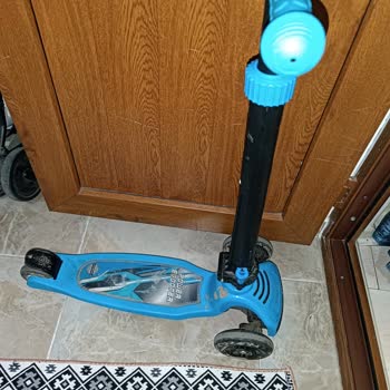 Pilsan Power Scooter Mavi Renk Gövdesi Kırıldı...