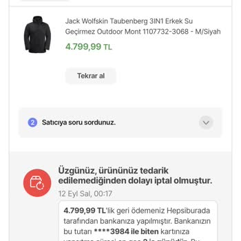 Hepsiburada Satıcısı Ürün Fiyatını Arttırarak Mağdur Etti