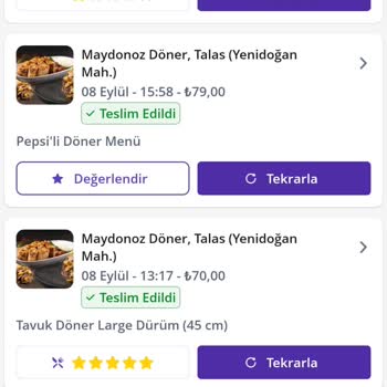 Donas Aldığım Dürümden Zehirlendim