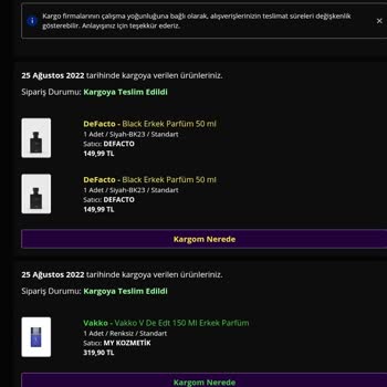 Sahte Parfüm ( Www.morhipo.com ) Sitesinden Alınan