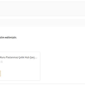 Ürünüm Başkasına Teslim Edildi Ve Trendyol Destek Olmuyor