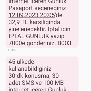 Vodafone'un Tüketiciyi Aldatması