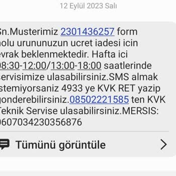 Realme Robot Süpürge Ücret İadesi Yapmak İstiyorlar