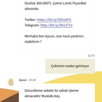 PiyonBet Paraya Çöken Piyonbet