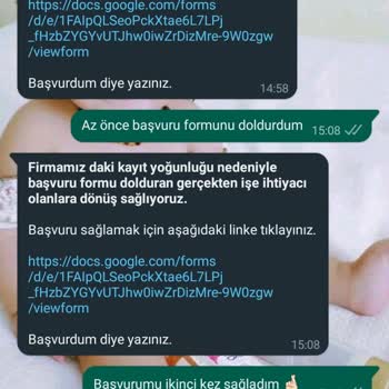 Maltin Group Evde İş Başvuruma Dönüş Yapılmamaktadır.