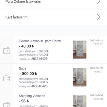 Gardrops Satışından Kesilen Ücretin İadesini İstiyorum.