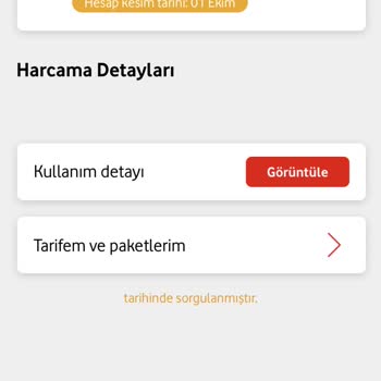 Vodafone Cihaz Alımı İptali Faturaya Yansıması