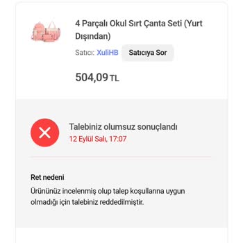Hepsiburada Yurt Dışı Ürün Mağduriyeti