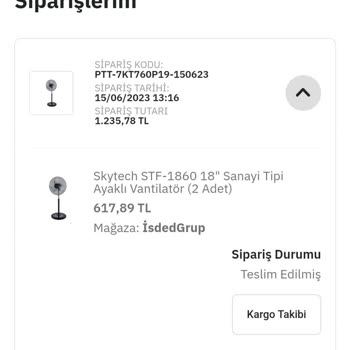 Skytech Stf-1860 Sanayi Tipi Ayaklı Vantilatör