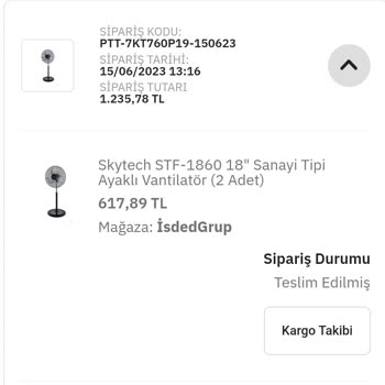 Skytech Stf-1860 Sanayi Tipi Ayaklı Vantilatör