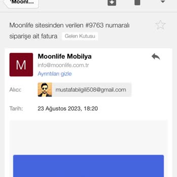 Moonlife Mobilya Sipariş Teslimatının Yapılmaması