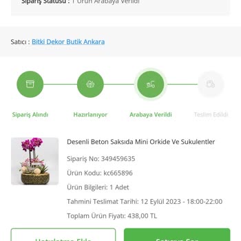 Çiçek Sepeti 8 Saattir Bir Çiçeği Alıcıya Götüremedi