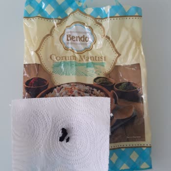 A101 Bendo Marka Çorum Mantısından Plastik Parça Çıktı