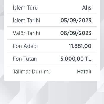Ziraat Yatırım 5000 TL Fon Parasını Bloke Etmiş!