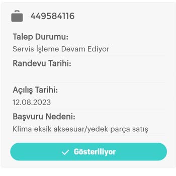 Altus Klima Servisi 1 Aydır Gelmiyor