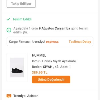 Trendyol Hummel Marka Ayakkabı İçin