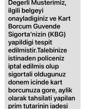 Denizbank Onaysız Yapılan Kart Sigortası Hk