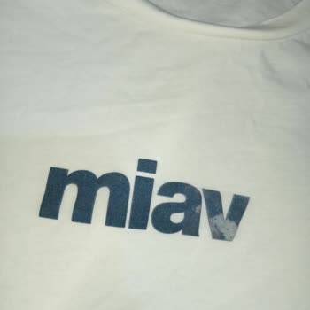 Mavi T-shirt Renk Atması