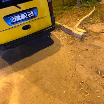 Taksiciler Odası 07 T 3204 Plakalı Bir Taksi Hakkında