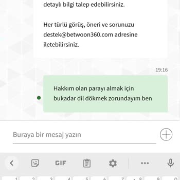 Betwoon Yüksek Çekimleri Ödemiyor