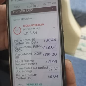 Vizyon Mobil Ödeme İznim Olmadan