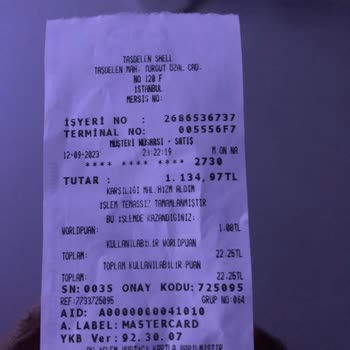 Taşdelen Shell İstasyonundaki Yakıt Sorunu